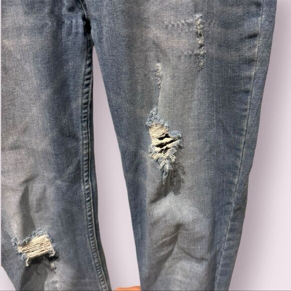 We The Free Great Heights Frayed Skinny Jeans - Size 27 - Picture 7 of 9